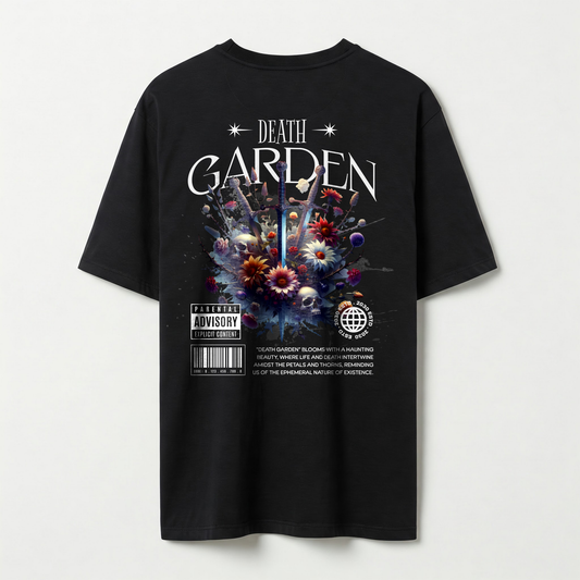 DEATH GARDEN OVERSIZED TSHIRT