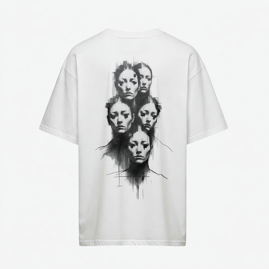 DON'T LOOK PREMIUM OVERSIZED TSHIRT