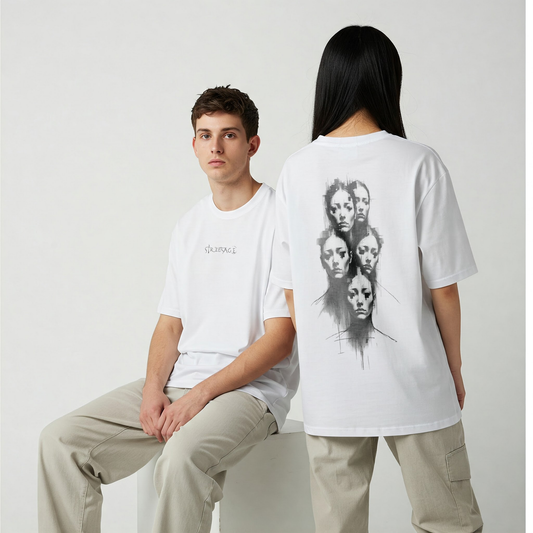 DON'T LOOK PREMIUM OVERSIZED TSHIRT