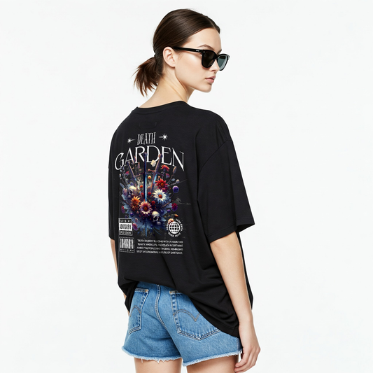 DEATH GARDEN OVERSIZED TSHIRT