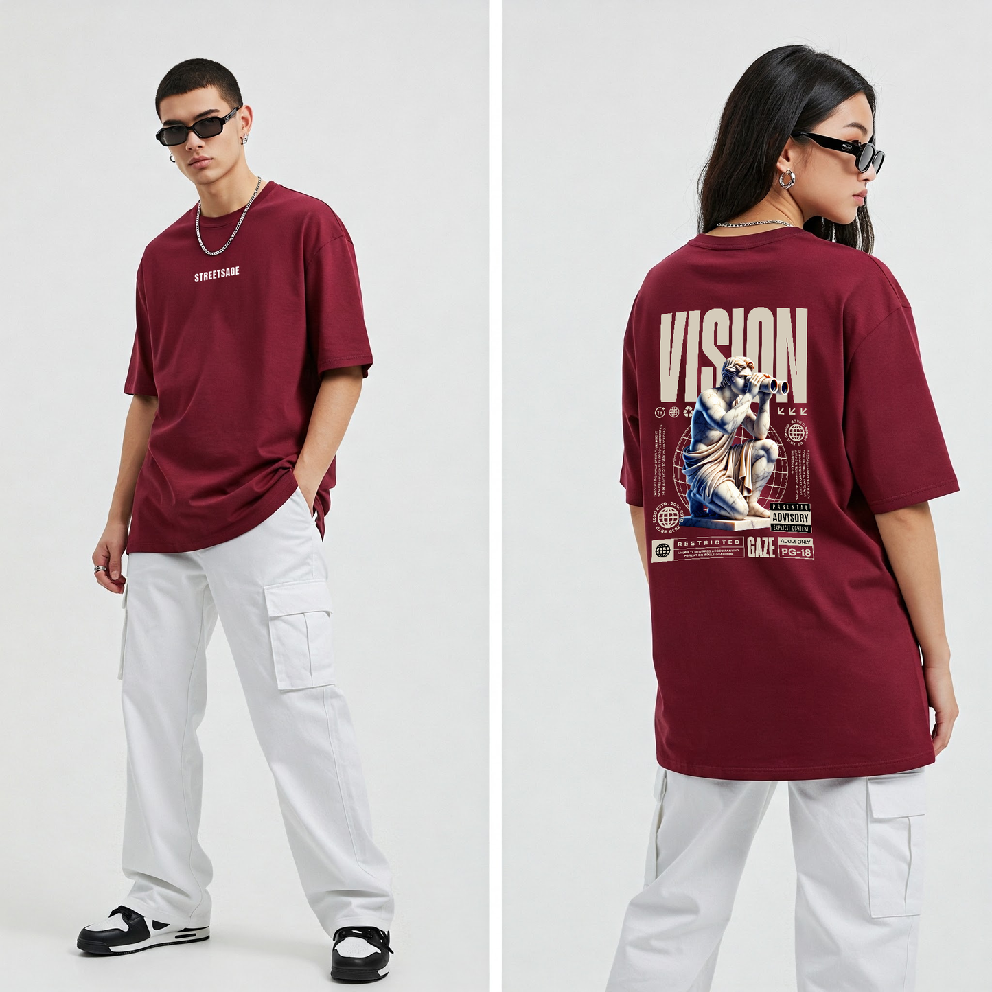 VISION PREMIUM OVERSIZED TSHIRT