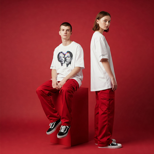 GLITCH PREMIUM OVERSIZED TSHIRT